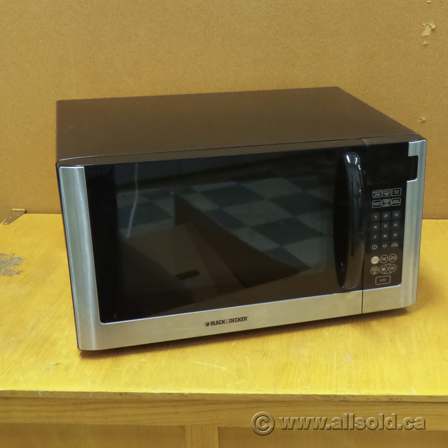 Black & Decker MO1211SBC 1.2cm 100W Black Microwave Oven Allsold.ca